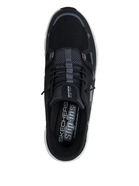 Маратонки Skechers с връзки с дантела черно