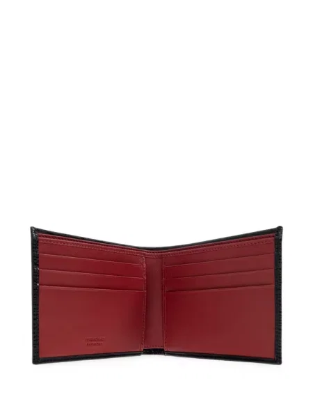 Portofel Ferragamo din piele negru