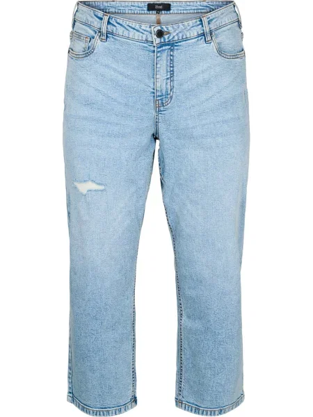 Zizzi Jeans VERA denim albastru