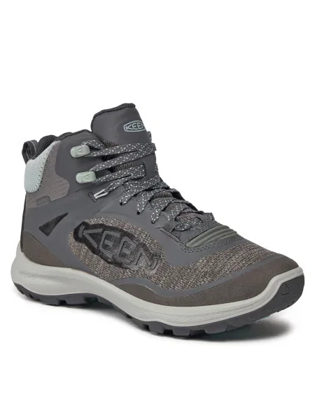Полуотворени обувки Keen сиво