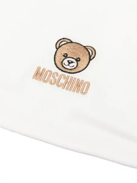 Czapka dziecięca Moschino biała