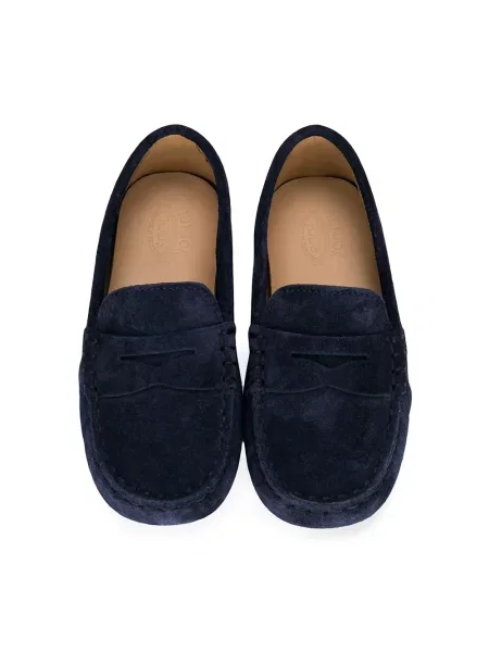 Mokasyny dziecięce Tod's niebieskie