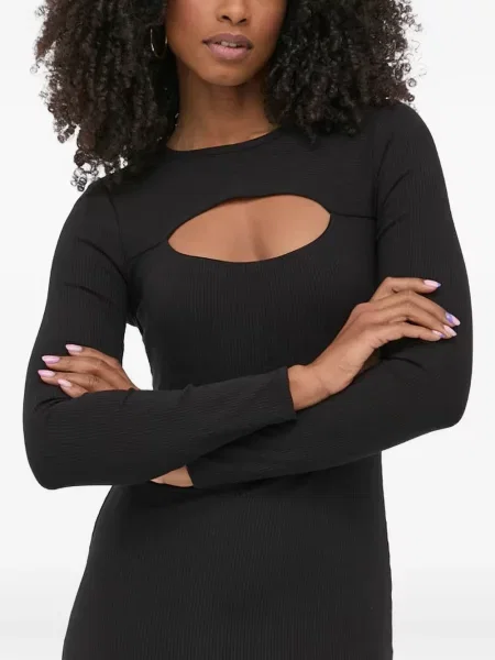 Rochie mini Guess de lână negru