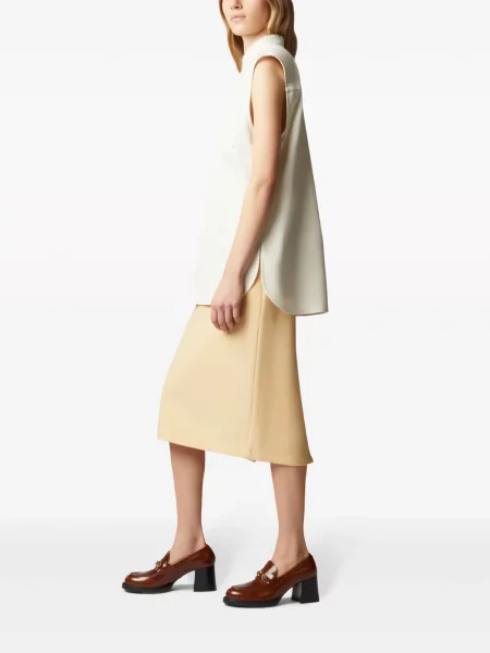 Cămașă Tod's fără mâneci alb