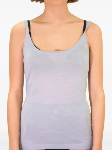 Top La Rose albastru