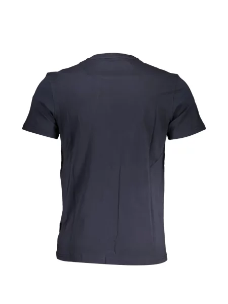 Tricou Napapijri cu autograf albastru