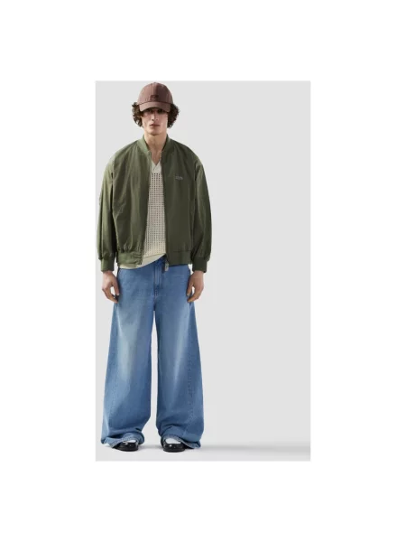 Kurtka bomber Gcds zielony