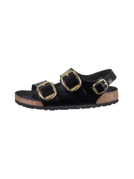 Sandály Birkenstock Milano Big Buckle černá