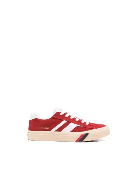 Sneakersy Pro Keds skórzane klasyczne czerwone