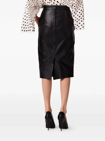 Fustă tip creion Stella Mccartney negru