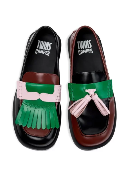 Pantofi loafer Camper din piele negru