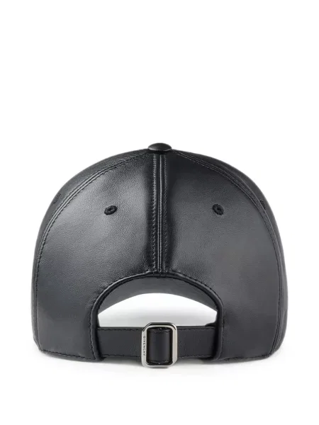 Șapcă Givenchy cu broderie din piele negru