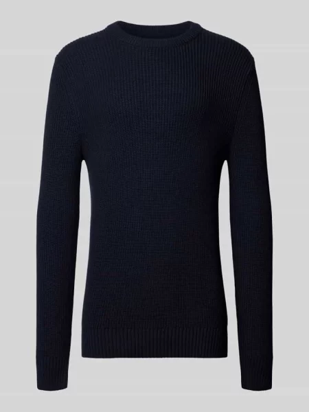 Sweter z dzianiny z okrągłym dekoltem Mcneal