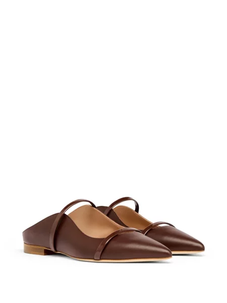 Papuci tip mules Malone Souliers maro