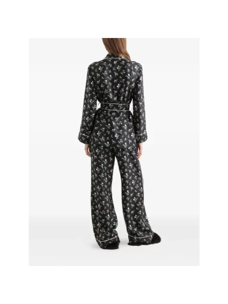 Piżama Dolce And Gabbana czarna