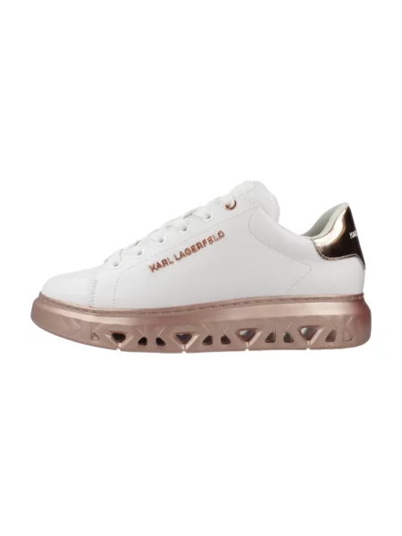 Sneakersy Karl Lagerfeld skórzane białe