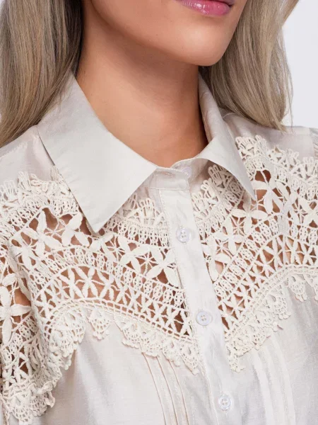 Bluza Ombre plava