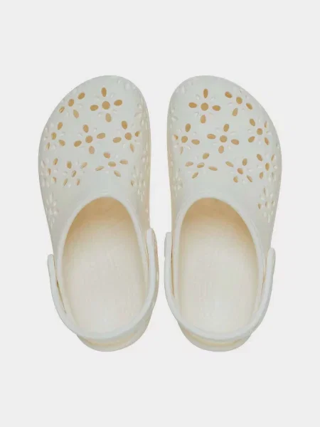 Детские сандалии Crocs белые