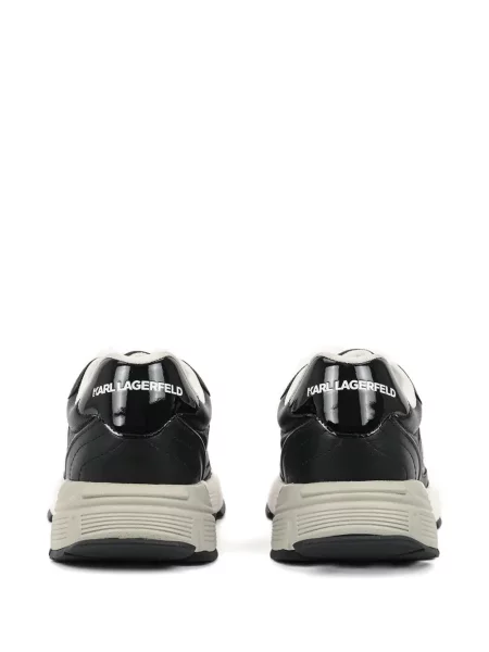 Sneakerși Karl Lagerfeld din piele negru