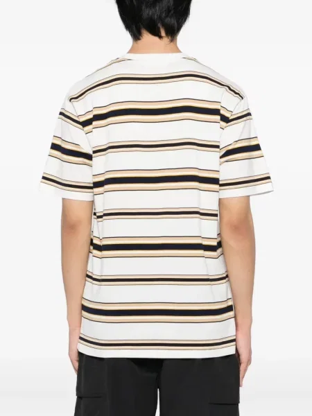 Tricou A Bathing Ape® cu dungi alb