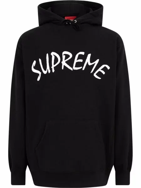 Hanorac cu glugă Supreme negru