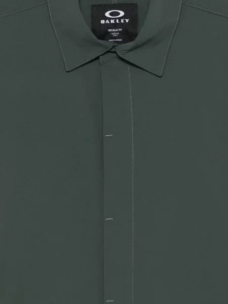 Cămașă Oakley cu autograf verde