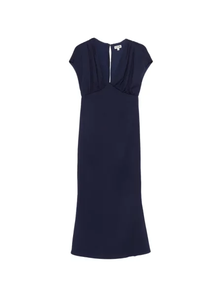 Rochie maxi Staud albastru
