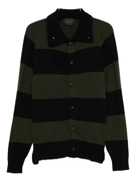 Cardigan Simone Rocha cu dungi negru