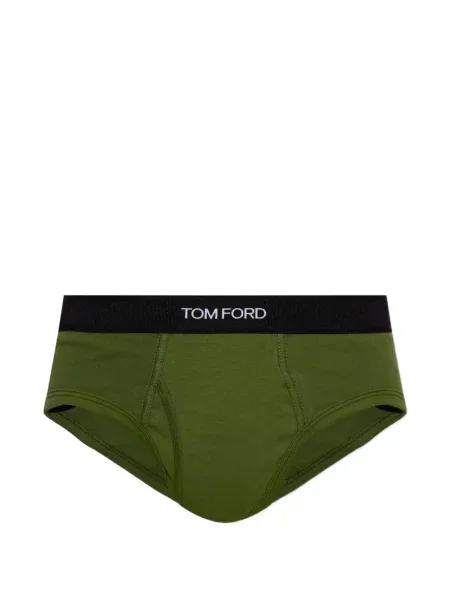 Majtki Tom Ford z logo zielone
