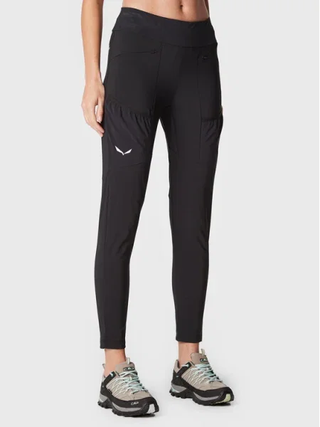 Salewa szabadidős nadrág Puez Warm Durastretch Cargo bordó fekete