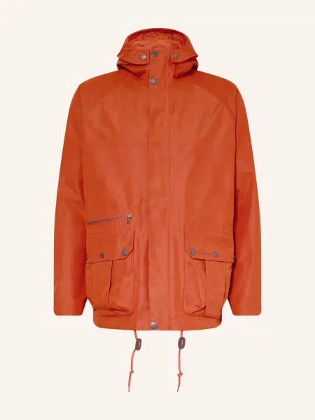 Barbour Kurtka Polowa Aikwood rot pomarańczowa