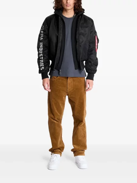 Geacă bomber Alpha Industries negru