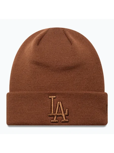 New Era Essential Los Angeles Dodgers téli sapka sötét gesztenyebarna/sötét őszi. Méret: OS barna