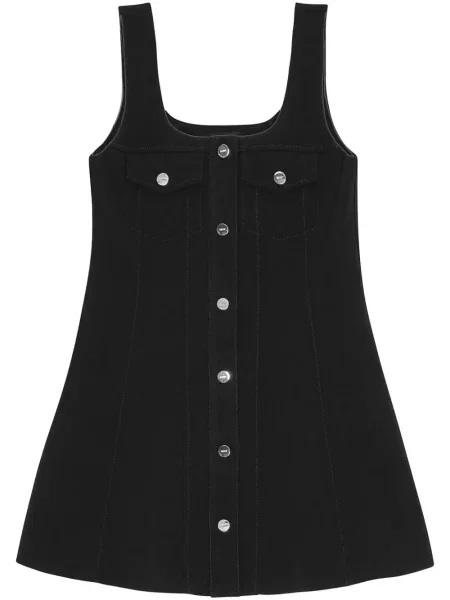Rochie mini Ganni negru
