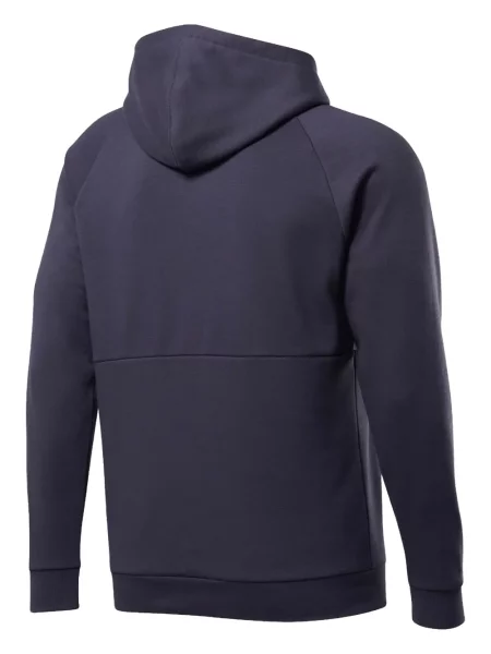 Hanorac cu glugă Reebok cu imagine albastru