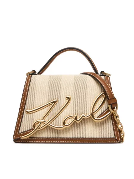 Сумка Karl Lagerfeld бежевая