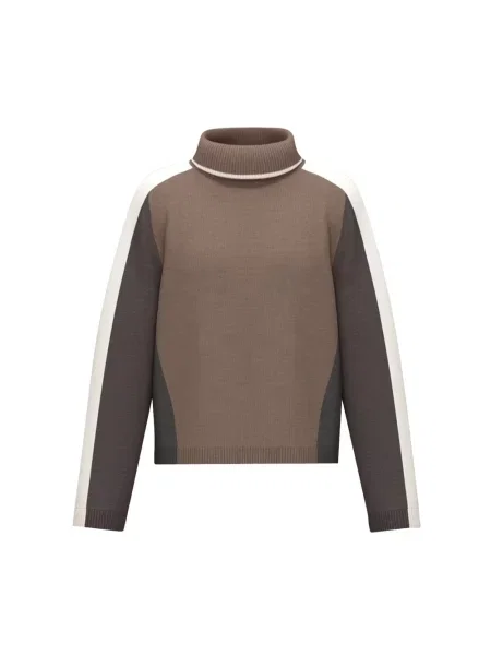 Sweter Marella wełniany beżowy