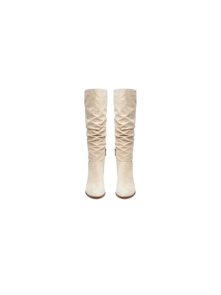 Csizma Nine West Ekru