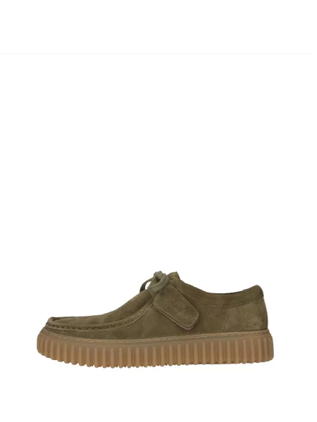 Pantofi Clarks verde
