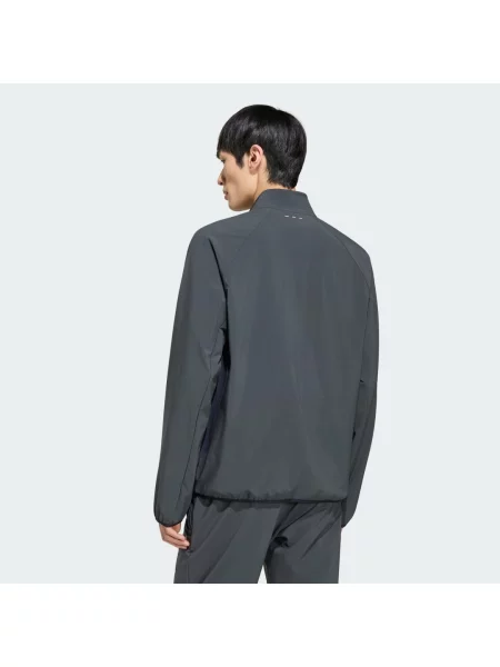 Bluza dresowa z kapturem TECH TREFOIL ESSENTIALS FZ szara