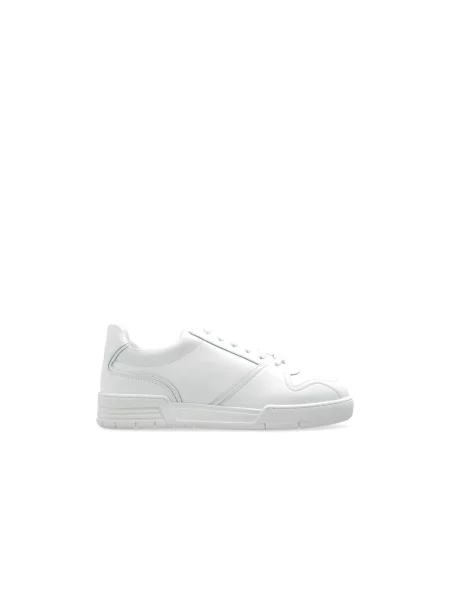 Sneakersy Moschino skórzane białe