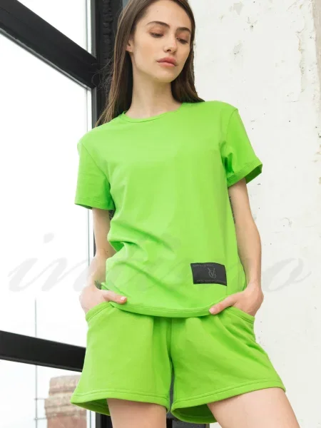 Шорты зелені