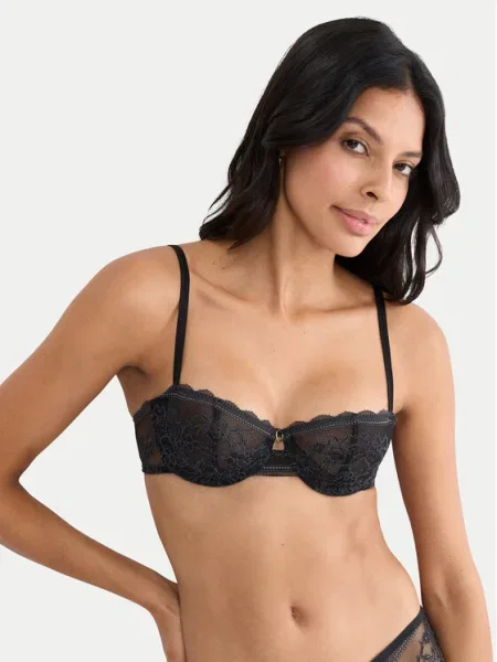 Triumph Sutien Balconette Comfort Allure negru