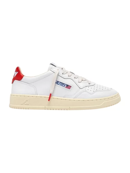 Sneakersy Autry skórzane białe