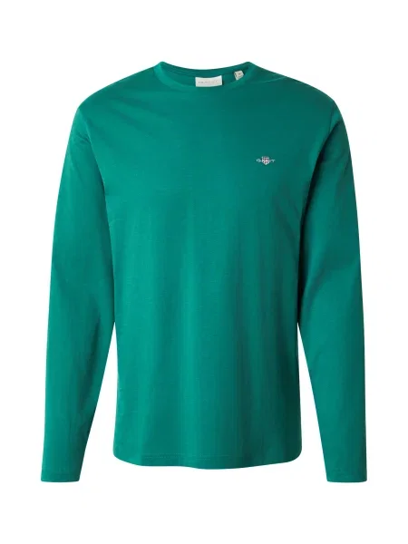 GANT Tricou închis verde
