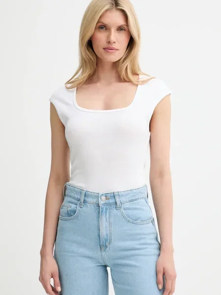 Тениска Answear.LAB дамска бяло