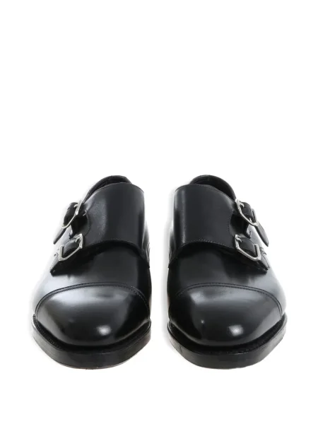 Обувки в стил дерби John Lobb черно