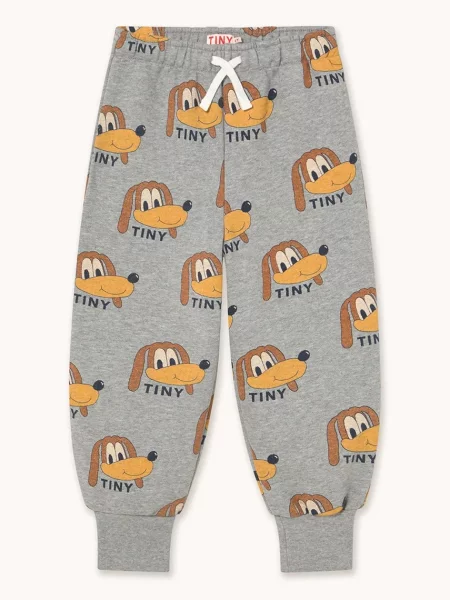 Tinycottons tepláky DOGS SWEATPANT šedé
