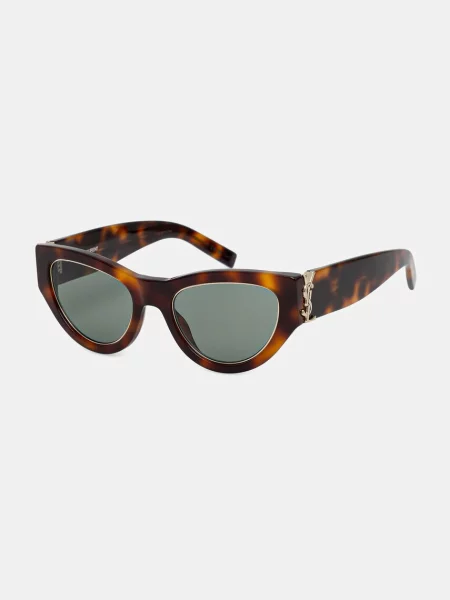 Saint Laurent ochelari de soare SL RIM verde