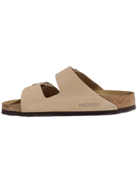 BIRKENSTOCK Saboți Arizona LENB maro cappuccino bej